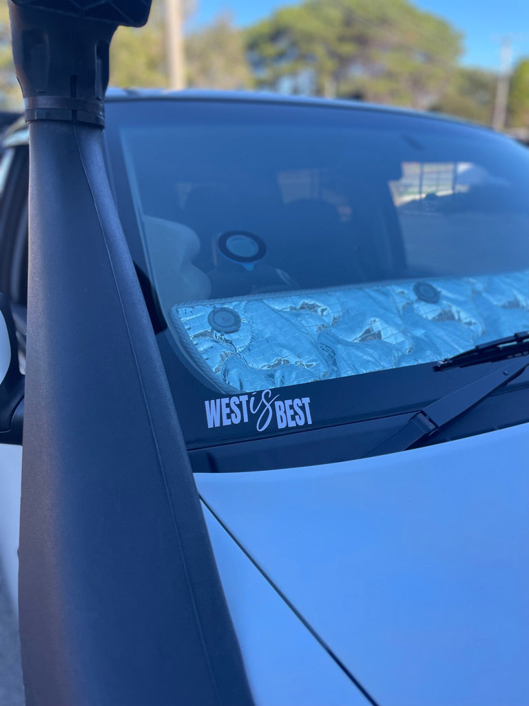 "West is Best" Sticker Small