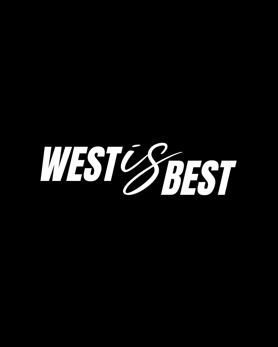 "West is Best" Sticker Small