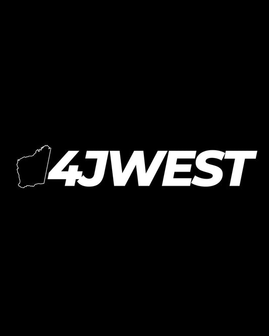 4jwest Banner Sticker